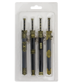 ΜΠΡΕΛΟΚ TOLE10 Set 4 swords key-rings, 16239