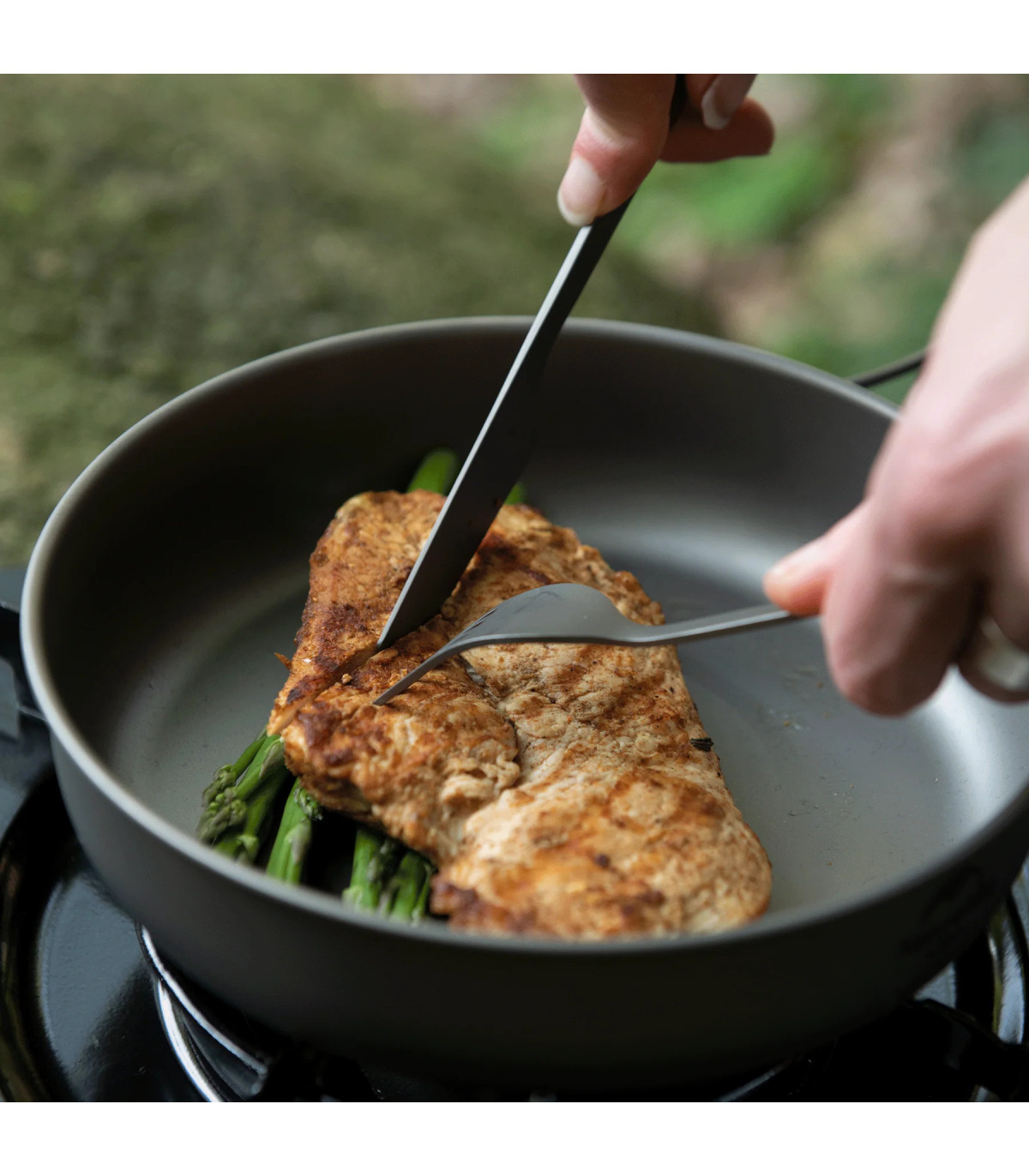 Σετ Μαχαιροπίρουνα Naturehike Noby Cutlery Set Titanium Camping | Sabotage Oddal
