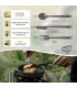 Σετ Μαχαιροπίρουνα Naturehike Noby Cutlery Set Titanium Camping | Sabotage Oddal