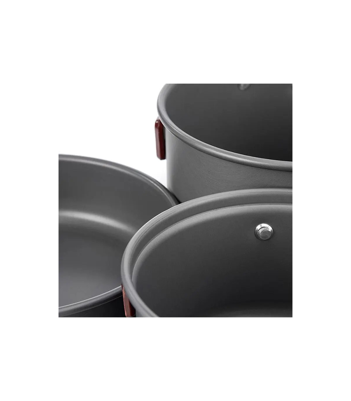 Σετ Μαγειρικής Naturehike Flay Camping Cookware  Set 4 σε 1 | Sabotage Oddal