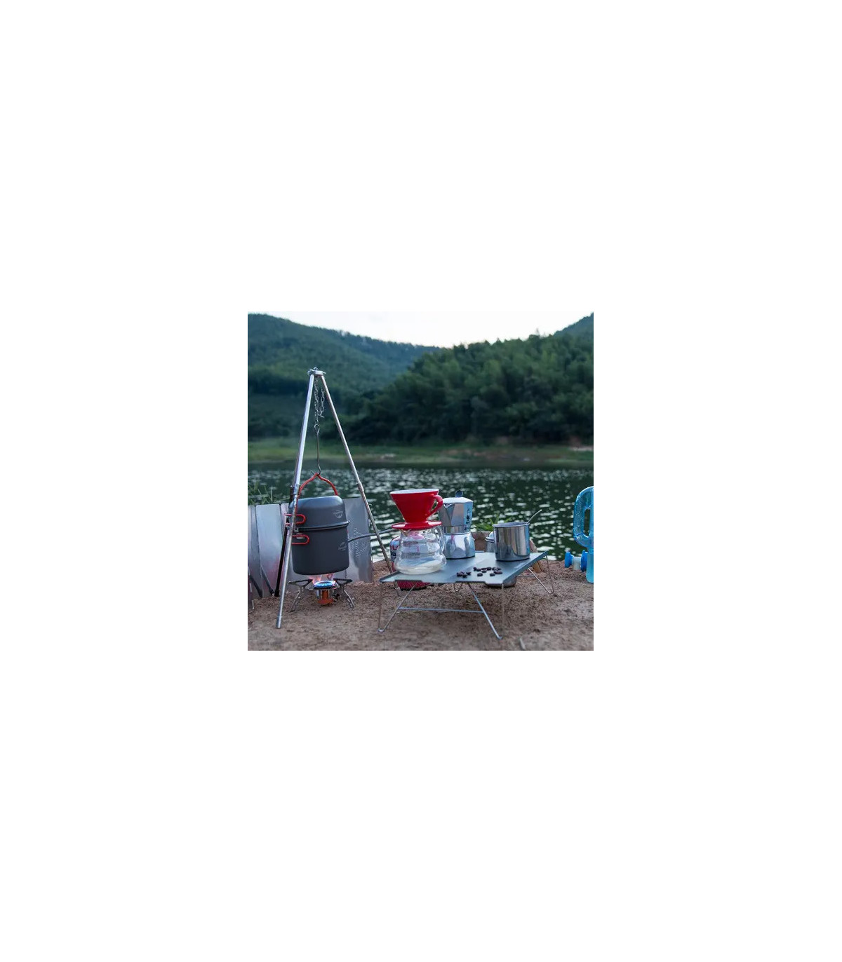 Σετ Μαγειρικής Naturehike Flay Camping Cookware  Set 4 σε 1 | Sabotage Oddal