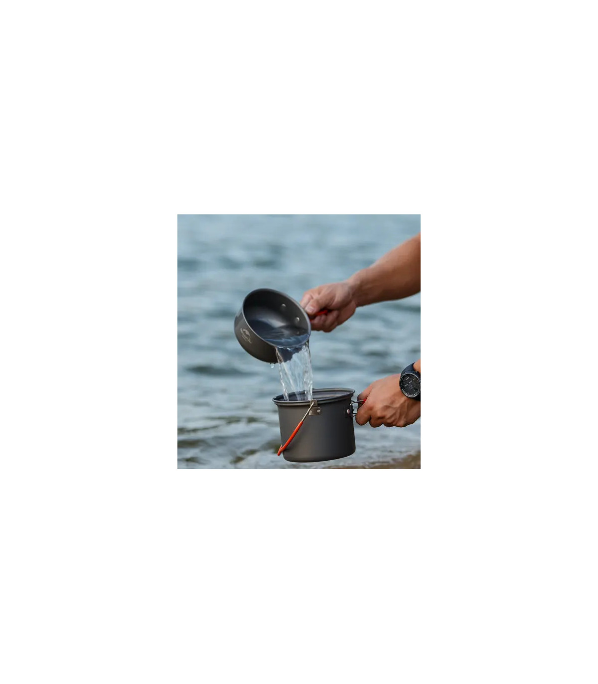Σετ Μαγειρικής Naturehike Flay Camping Cookware  Set 4 σε 1 | Sabotage Oddal