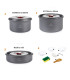 Σετ Μαγειρικής Naturehike Flay Camping Cookware  Set 4 σε 1 | Sabotage Oddal