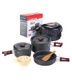 ΣΕΤ ΜΑΓΕΙΡΙΚΗΣ NATUREHIKE FLAY CAMPING COOKWARE SET 4 ΣΕ 1