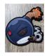 SAB-TECHNICS BOMBERMAN HEAD BOMB PATCH