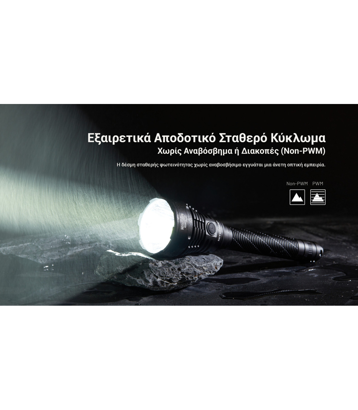 ΦΑΚΟΣ LED NITECORE MULTI TASK HYBRID MH40 PRO, 3500Lumens