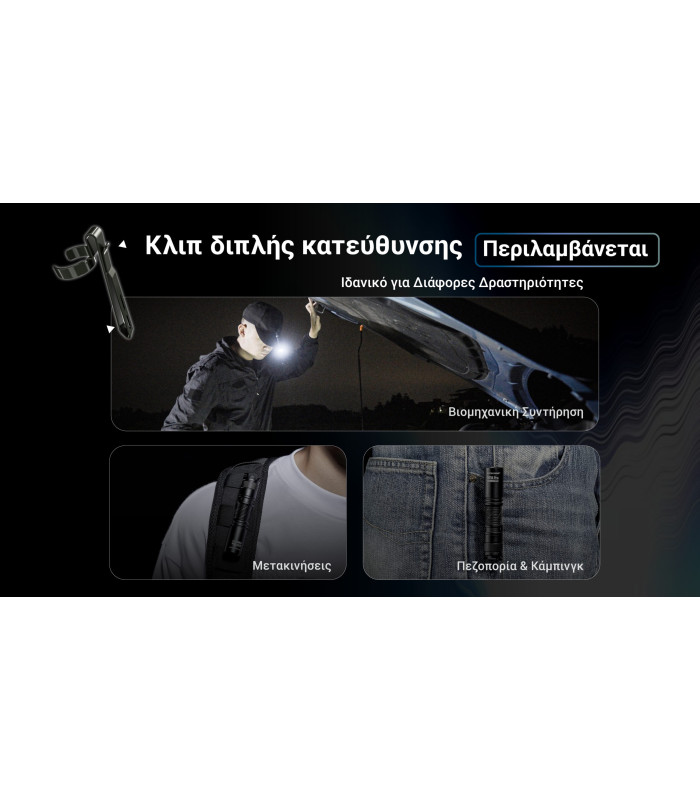 ΦΑΚΟΣ LED NITECORE MULTI TASK MT1A PRO