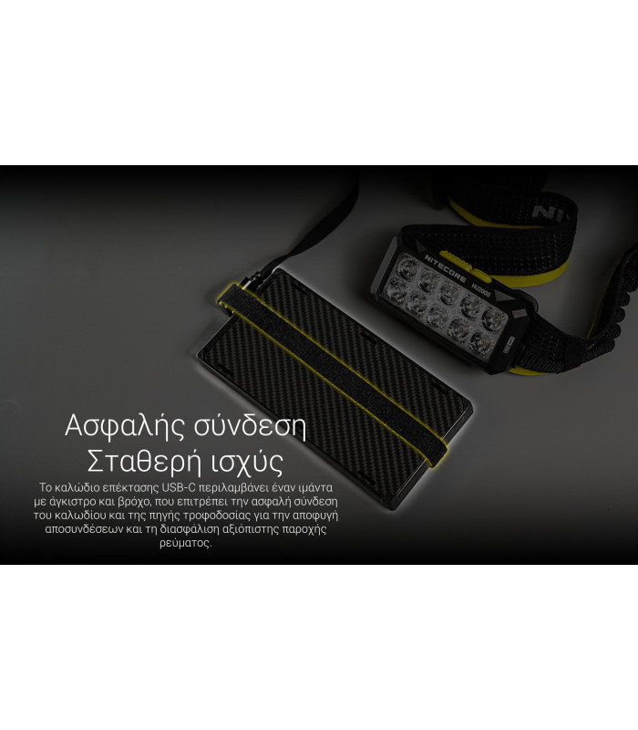 ΦΑΚΟΣ LED NITECORE HEADLAMP HU2000