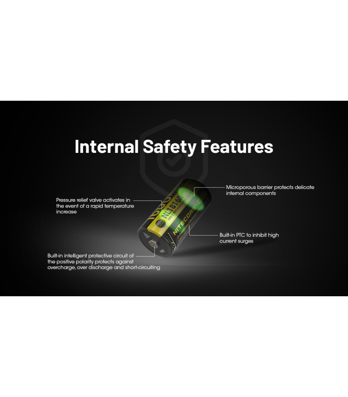 ΜΠΑΤΑΡΙΑ NITECORE NL1816R, 1600ma