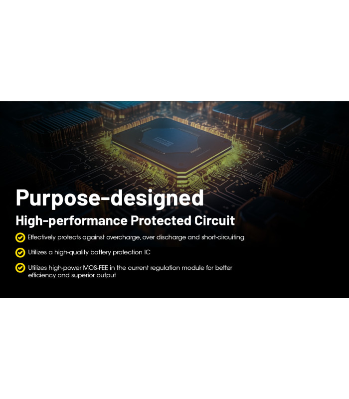 ΜΠΑΤΑΡΙΑ NITECORE NL1816R, 1600ma