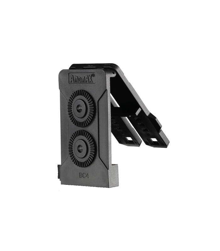 ΚΛΙΠ ΖΩΝΗΣ AMOMAX Molle & Belt clip, πλάτος 1,5"- 2,5" Black