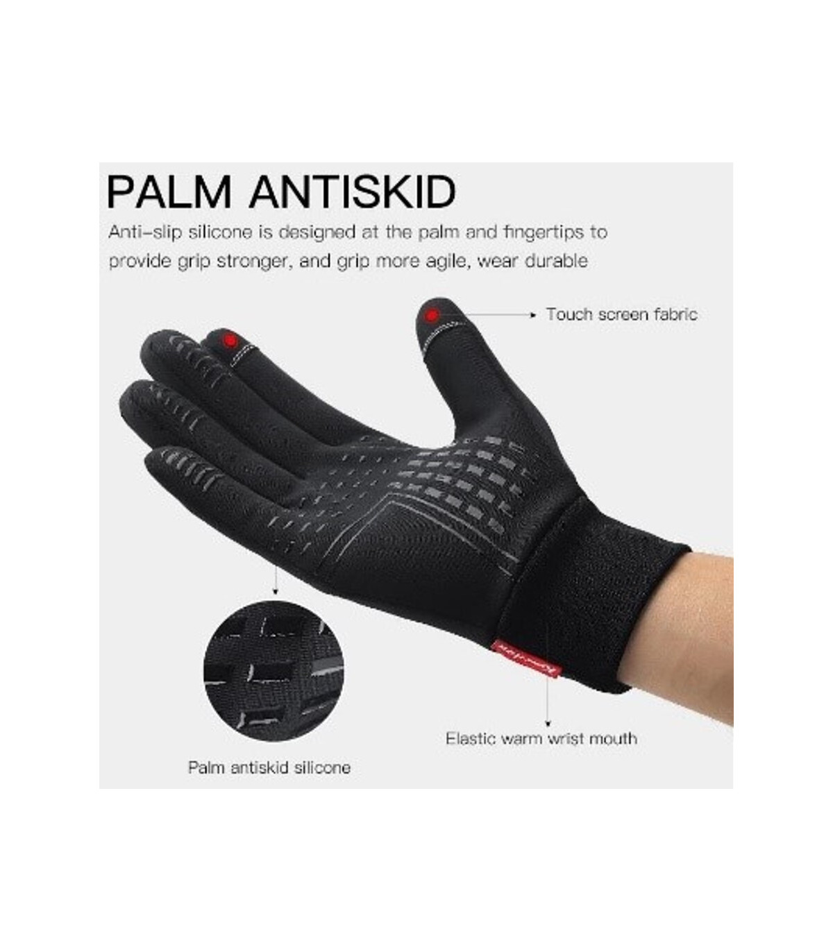 Campo Trek Running Sports Gloves | Sabotage Oddal