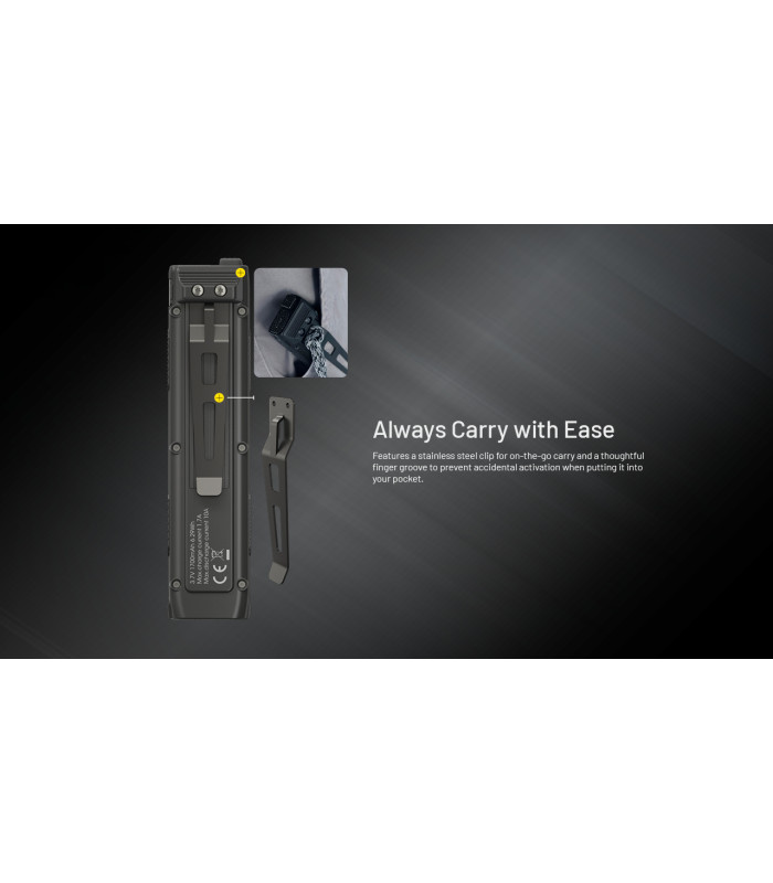 ΦΑΚΟΣ LED NITECORE EDC27UHI, 3100Lumens