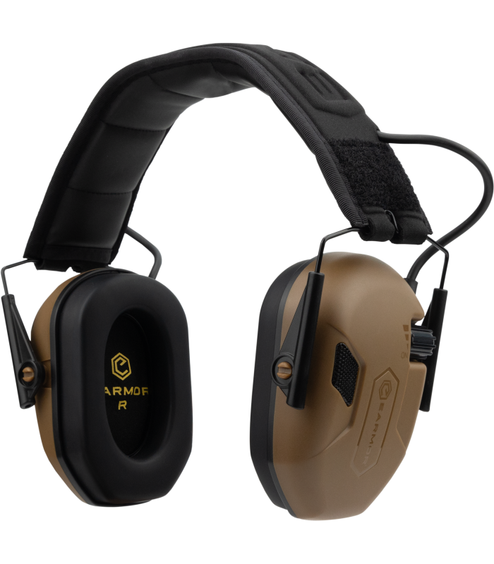 Ωτοασπίδες Ηλεκτρονικές EARMOR M300A-CB, Καφέ