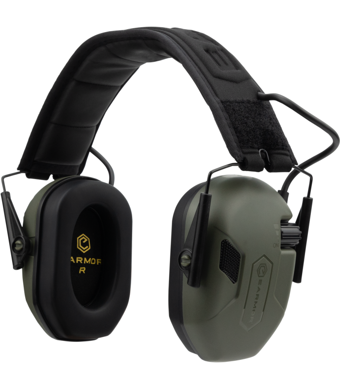 Ωτοασπίδες Ηλεκτρονικές EARMOR M300A-FG, Πράσινο