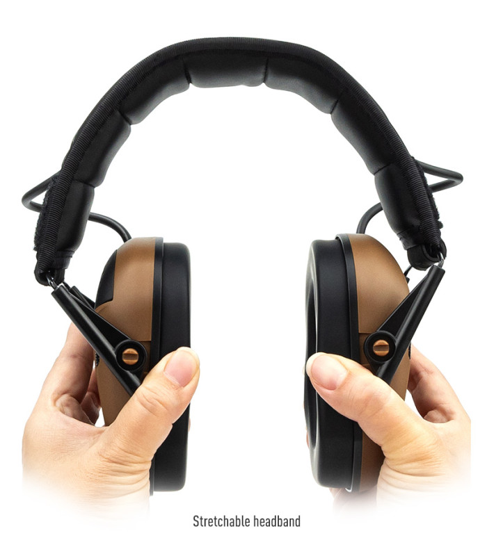 Ωτοασπίδες Ηλεκτρονικές EARMOR M300A-BK, Μαύρη