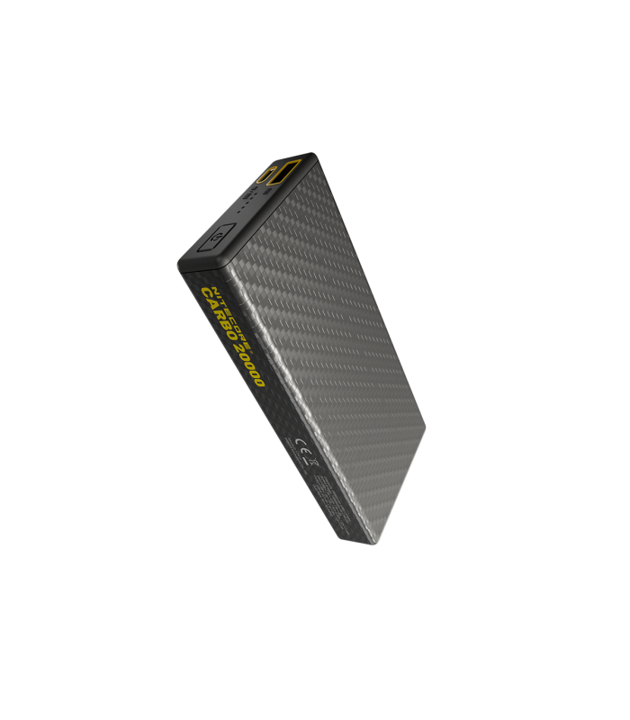 POWER BANK NITECORE CARBO 20000 Carbon Fiber, Fast Charge