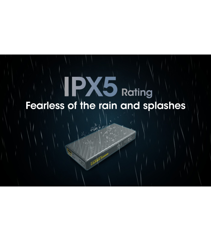 POWER BANK NITECORE CARBO 20000 Carbon Fiber, Fast Charge