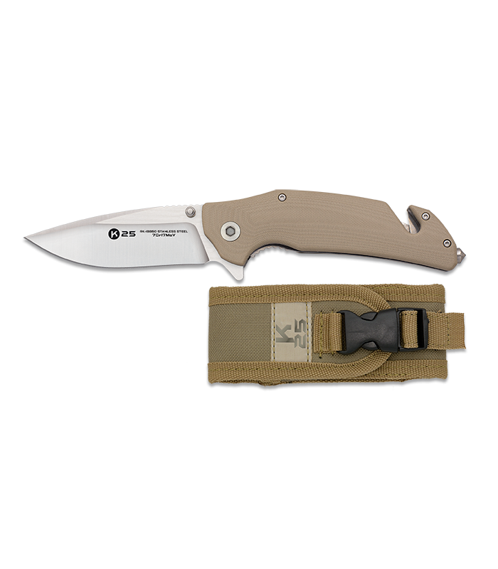 ΣΟΥΓΙΑΣ K25 knife, CNC G.10 Coyote, 18850