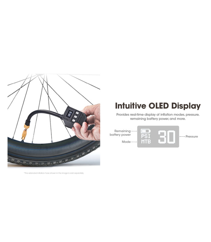 Ηλεκτρική Επαναφορτιζόμενη τρόμπα ΠΟΔΗΛΑΤΩΝ NITECORE EBP10mini