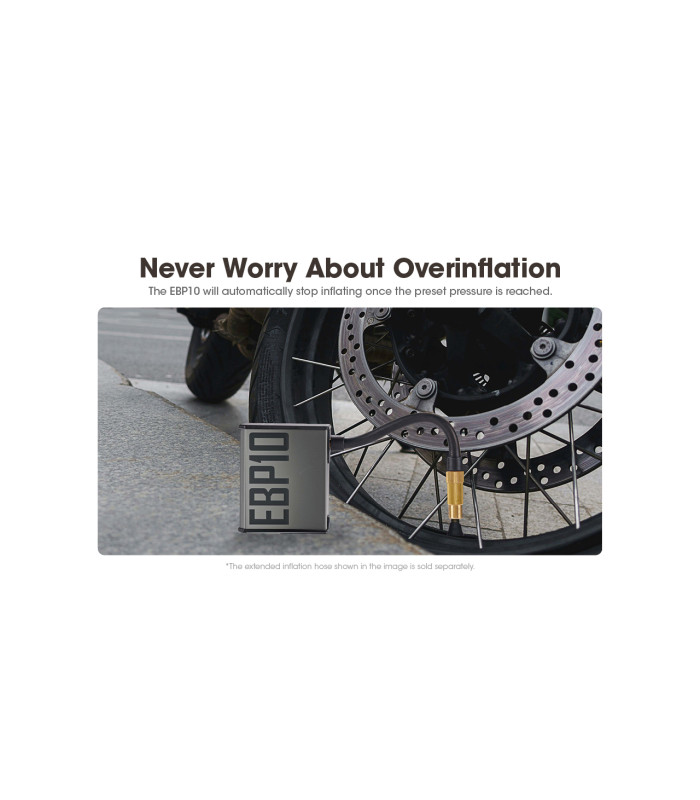 Ηλεκτρική Επαναφορτιζόμενη τρόμπα ΠΟΔΗΛΑΤΩΝ NITECORE EBP10