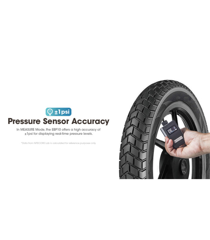 Ηλεκτρική Επαναφορτιζόμενη τρόμπα ΠΟΔΗΛΑΤΩΝ NITECORE EBP10