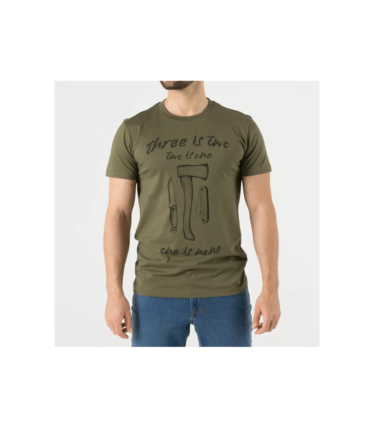 Μπλουζάκι Helikon-Tex T-Shirt One Is None Κοντομάνικο Βαμβακερό | Sabotage Oddal