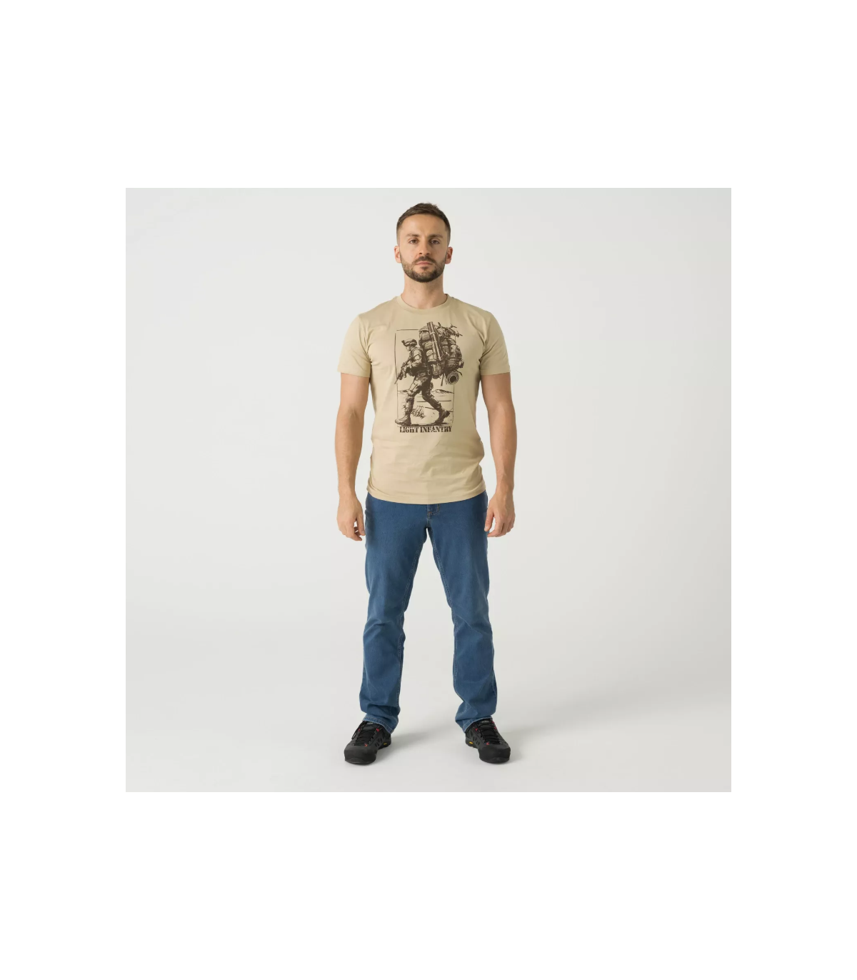 Μπλουζάκι Helikon-Tex T-Shirt Light Infantry Κοντομάνικο Βαμβακερό | Sabotage Oddal