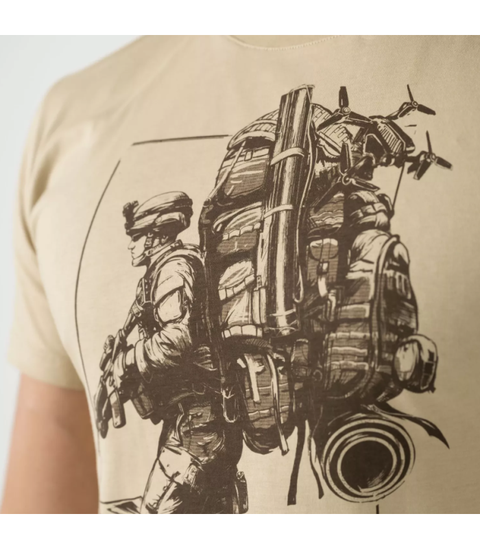 Helikon-Tex T-Shirt Light Infantry Short Sleeve Cotton | Sabotage Oddal