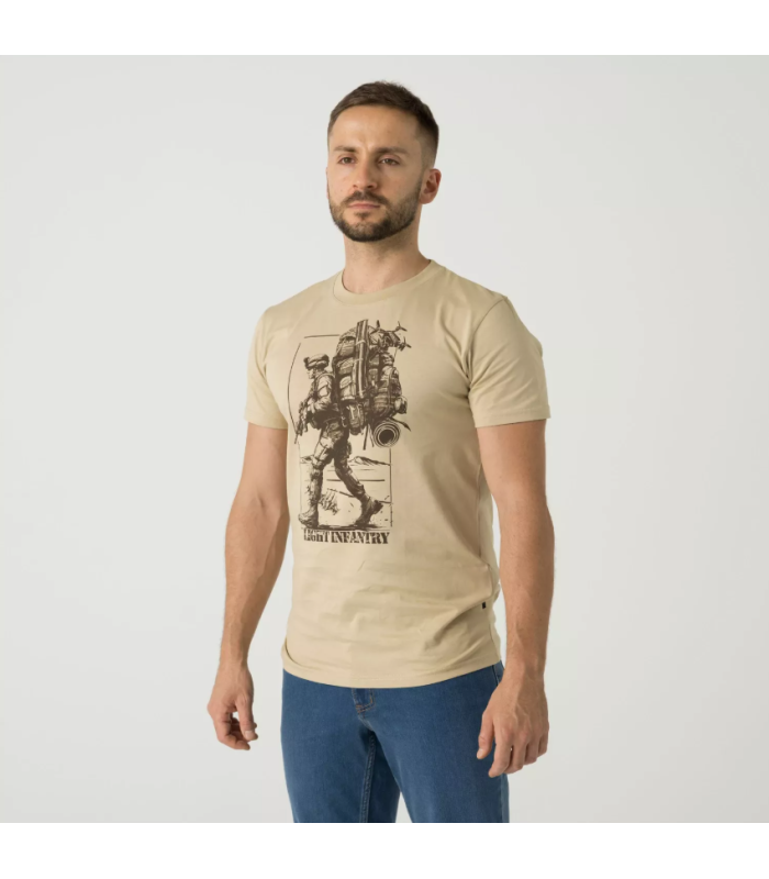 Helikon-Tex T-Shirt Light Infantry Short Sleeve Cotton | Sabotage Oddal