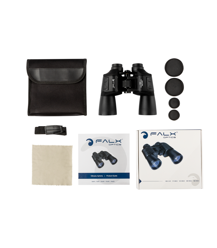 ΚΙΑΛΙΑ FALX Optics 12x50mm , Black