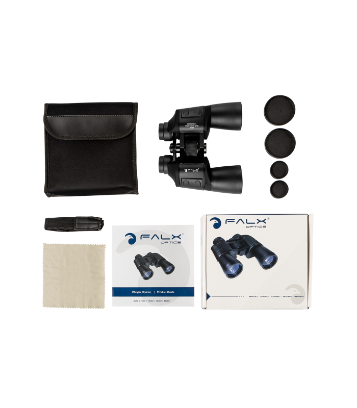 ΚΙΑΛΙΑ FALX Optics 10x50mm, Black