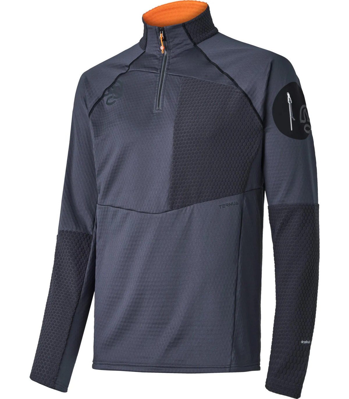 Μπλούζα Ternua Ragger 1/2 Zip T-Shirt Trekking Ελαστική | Sabotage Oddal
