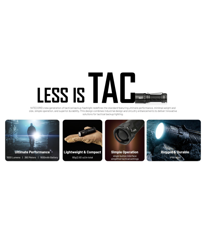 ΦΑΚΟΣ LED NITECORE MULTI TASK MT1C PRO