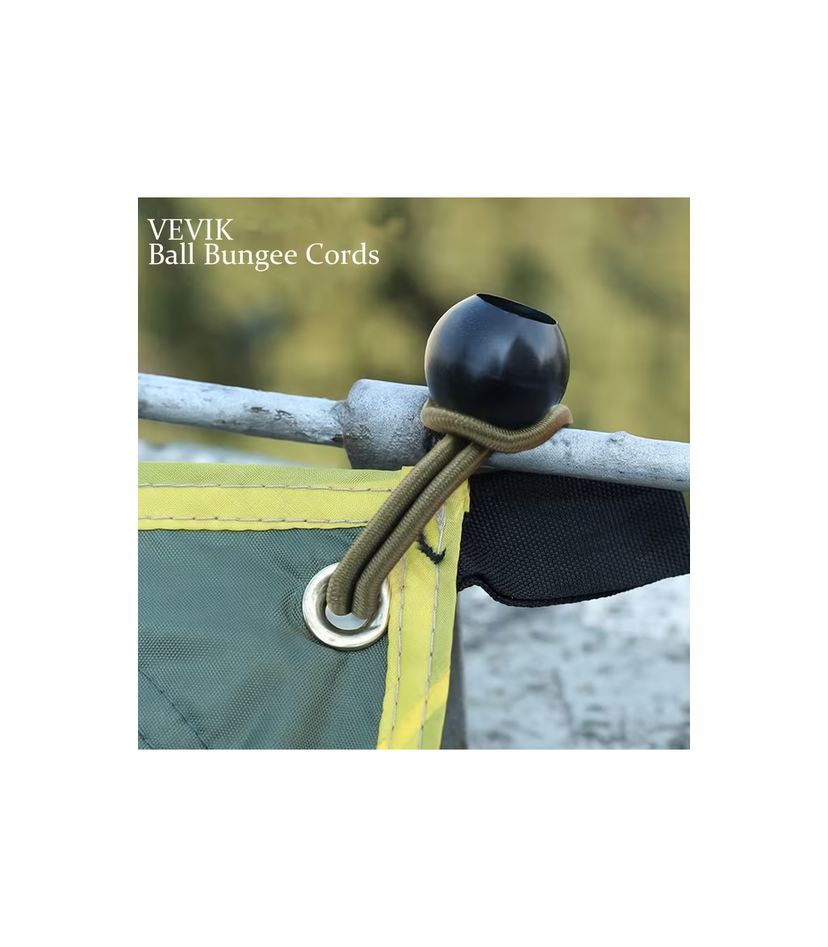 MFH Elastic Cord With Ball Stopper For Tent Bungee | Sabotage Oddal