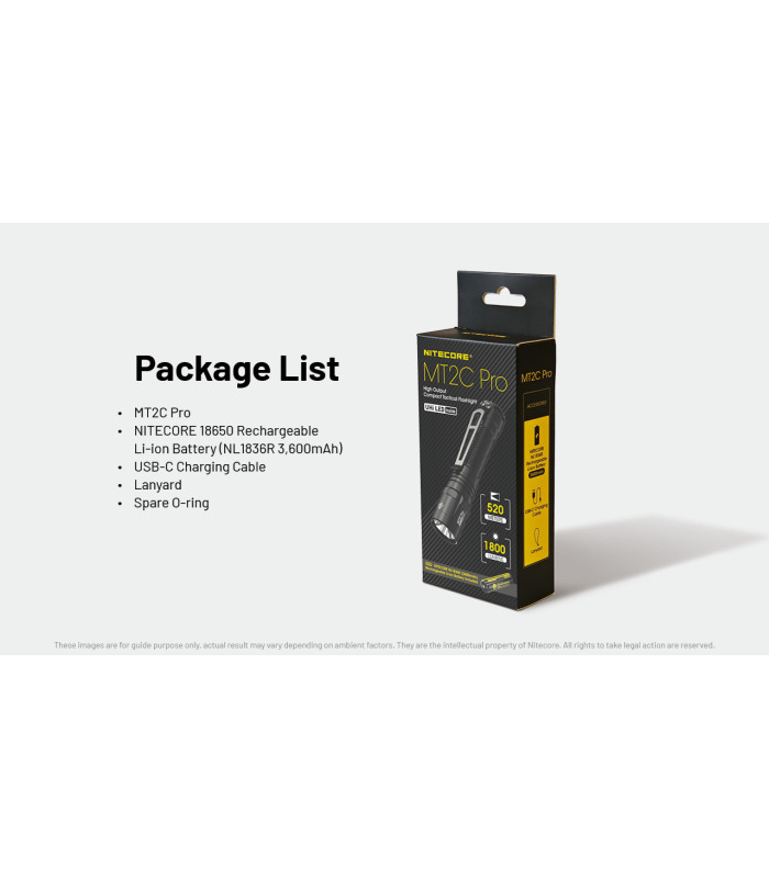 ΦΑΚΟΣ LED NITECORE MULTI TASK MT2C PRO