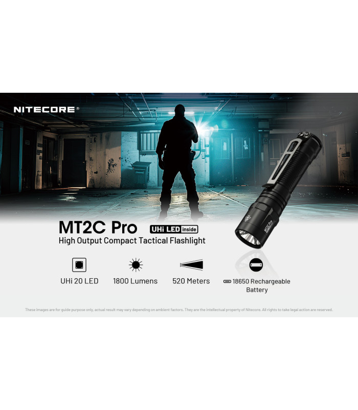 ΦΑΚΟΣ LED NITECORE MULTI TASK MT2C PRO