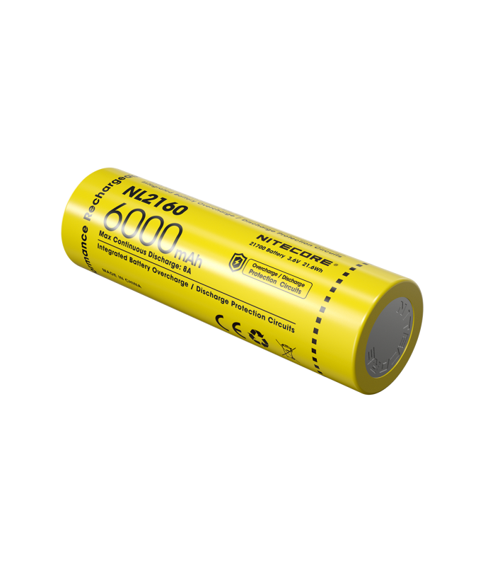 ΜΠΑΤΑΡΙΑ NITECORE 21700/ 6000mAh (τιμή τεμαχίου)