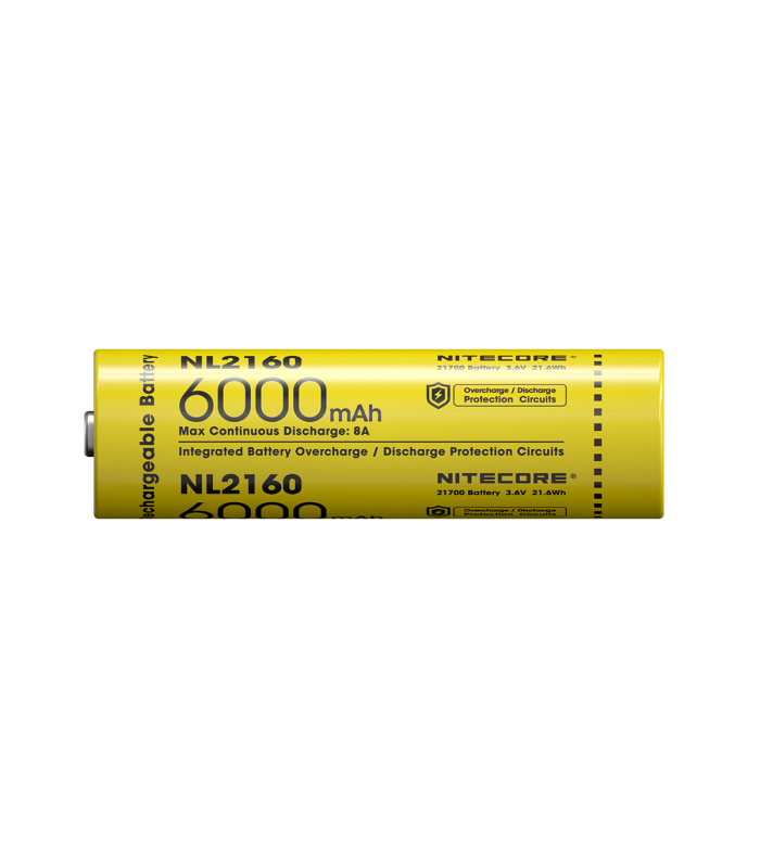 ΜΠΑΤΑΡΙΑ NITECORE 21700/ 6000mAh (τιμή τεμαχίου)