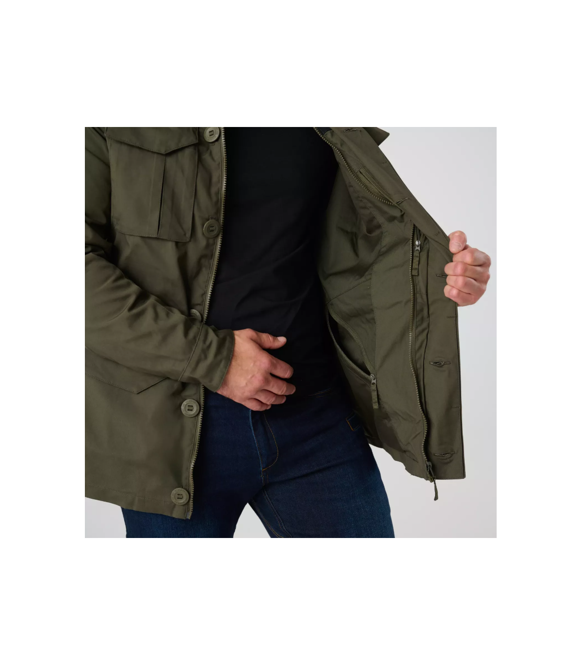 Μπουφάν Helikon-Tex M65 Covert Jacket DuraCanvas Ανθεκτικό | Sabotage Oddal