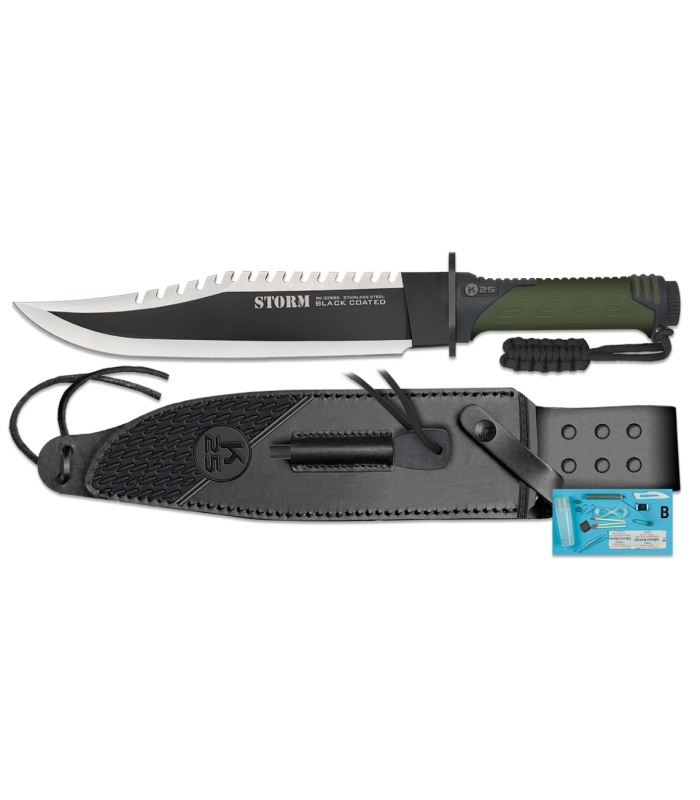 ΜΑΧΑΙΡΙ K25 tactical knife. Mixed blade 25.00cm, 32695