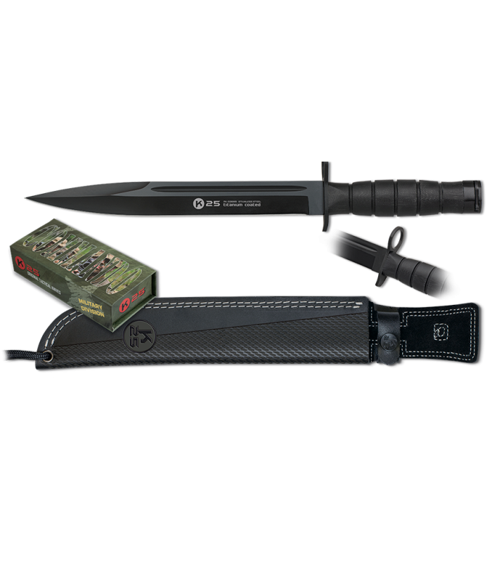 ΜΑΧΑΙΡΙ K25 Black COMMANDO knife. Blade 26,00cm, 32689