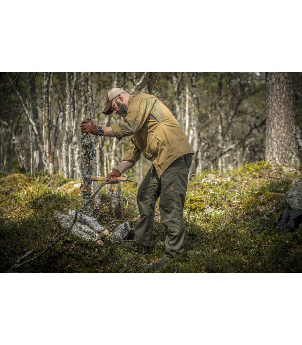 Helikon-Tex Woodsman Pants DuraCanvas Bushcraft | Sabotage Oddal