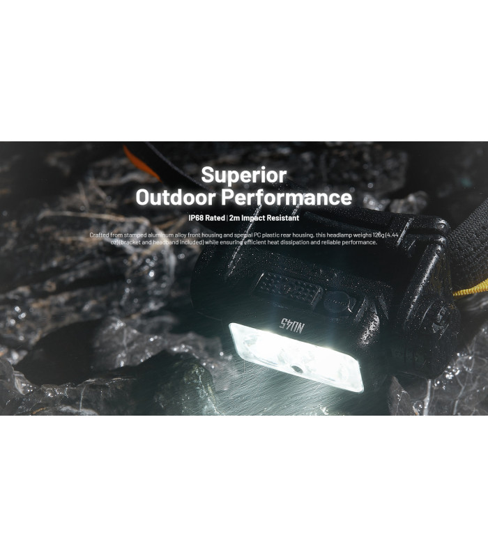 ΦΑΚΟΣ LED NITECORE HEADLAMP NU45, 1700Lm, 4000mAh