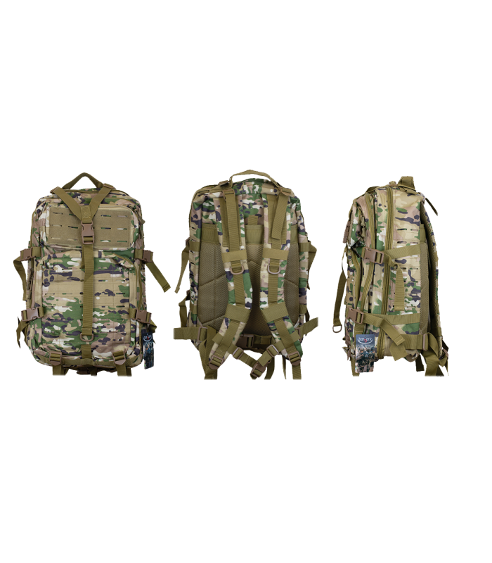 Σακίδιο Barbaric CP laser cut backpack. 38L, 39671-CP