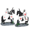 ΦΙΓΟΥΡΑ TOLE10 Black horse - White Sword Templar Knight 8cm, 39571