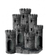 ΚΑΣΤΡΟ TOLE10 Display. Resin castle541 27cm, 39544