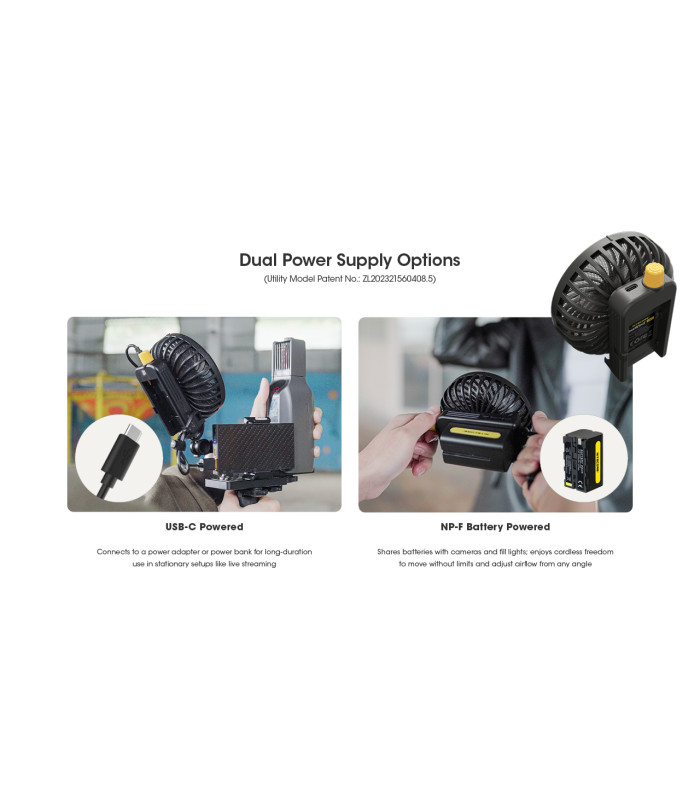 CineWind Photography Fan, CW10