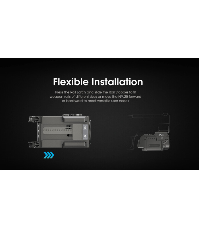 ΦΑΚΟΣ LED NITECORE NPL25, 900lumens