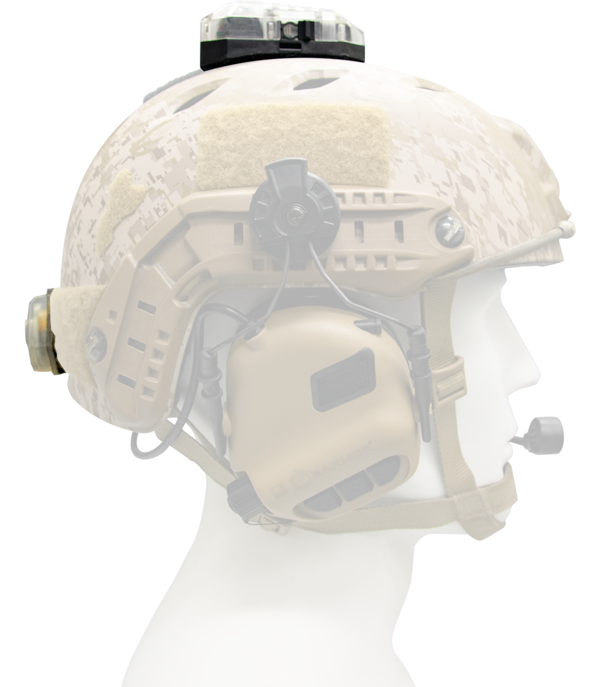 Φωτιστικό Κράνους OPSMEN F101-BK